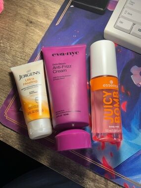 Jergens + eva·nyc + essence Trio - Yellow, Magenta, Orange